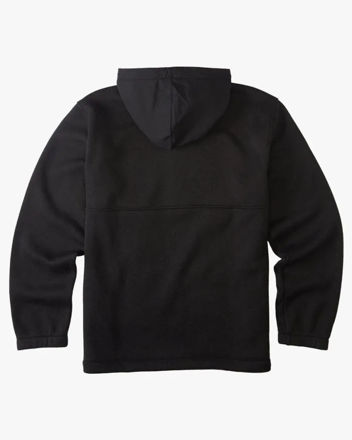 Billabong ADiv Boundary Hooded HalfZip Pullover Black Heather Mens Hoodies and Fleece Billabong ADiv Boundary Hooded HalfZip Pullover Black Heather Mens Hoodies and Fleece