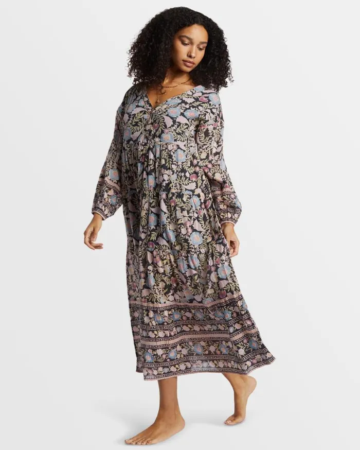 Billabong Adore You Maxi Dress Black Sands Womens Dresses Billabong Adore You Maxi Dress Black Sands Womens Dresses