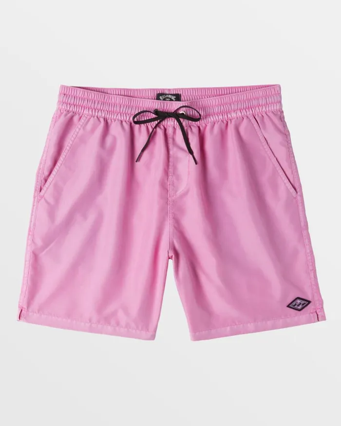 Billabong All Day Overdyed Layback 17034 Swim Trunks Flamingo Mens Short Length 16034 8211 175034 Billabong All Day Overdyed Layback 17034 Swim Trunks Flamingo Mens Short Length 16034 8211 175034
