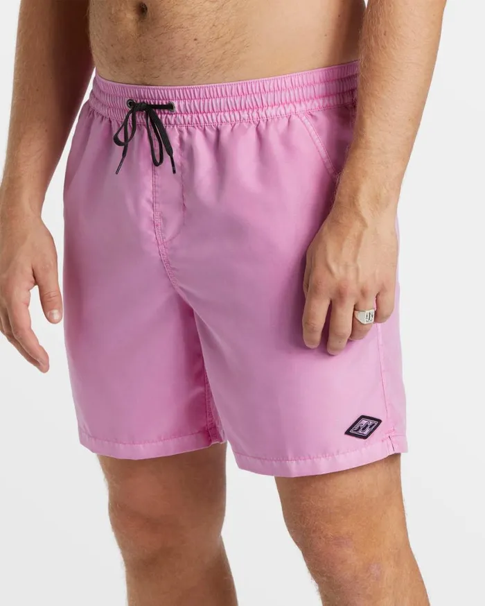 Billabong All Day Overdyed Layback 17034 Swim Trunks Flamingo Mens Short Length 16034 8211 175034 Billabong All Day Overdyed Layback 17034 Swim Trunks Flamingo Mens Short Length 16034 8211 175034