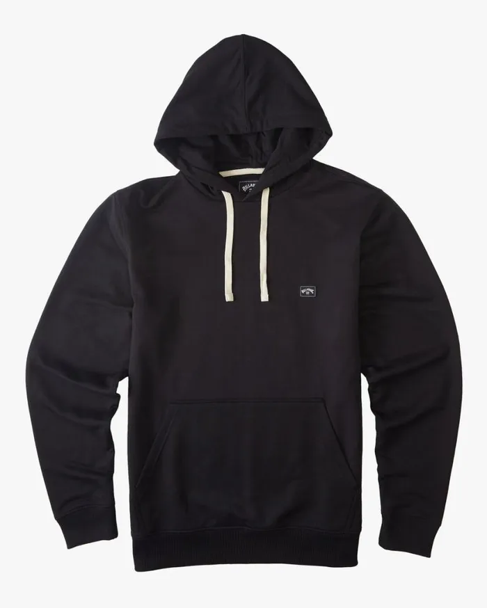 Billabong All Day Pullover Hoodie Blackblack Mens Hoodies and Fleece Billabong All Day Pullover Hoodie Blackblack Mens Hoodies and Fleece