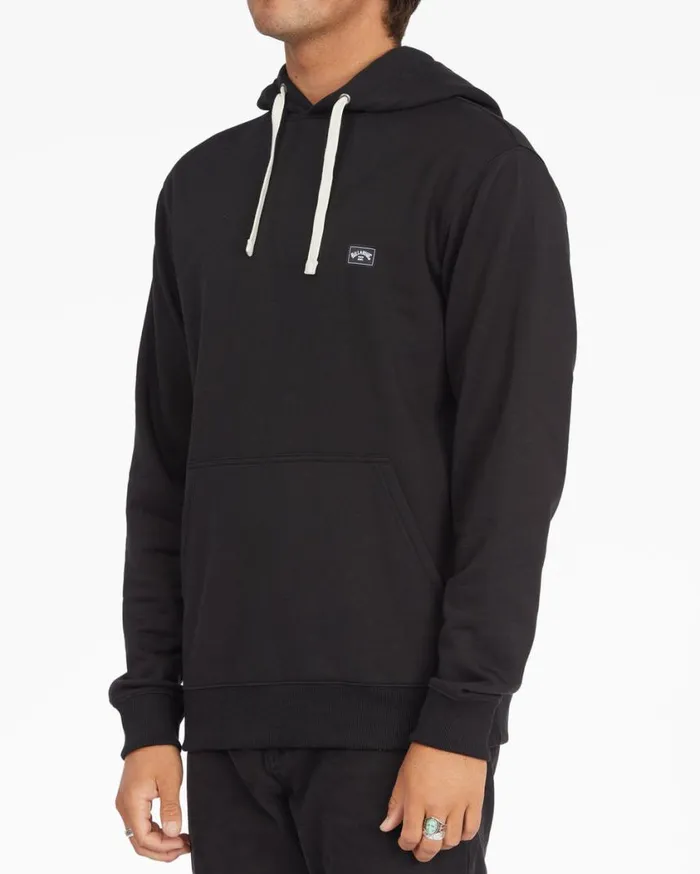 Billabong All Day Pullover Hoodie Blackblack Mens Hoodies and Fleece Billabong All Day Pullover Hoodie Blackblack Mens Hoodies and Fleece