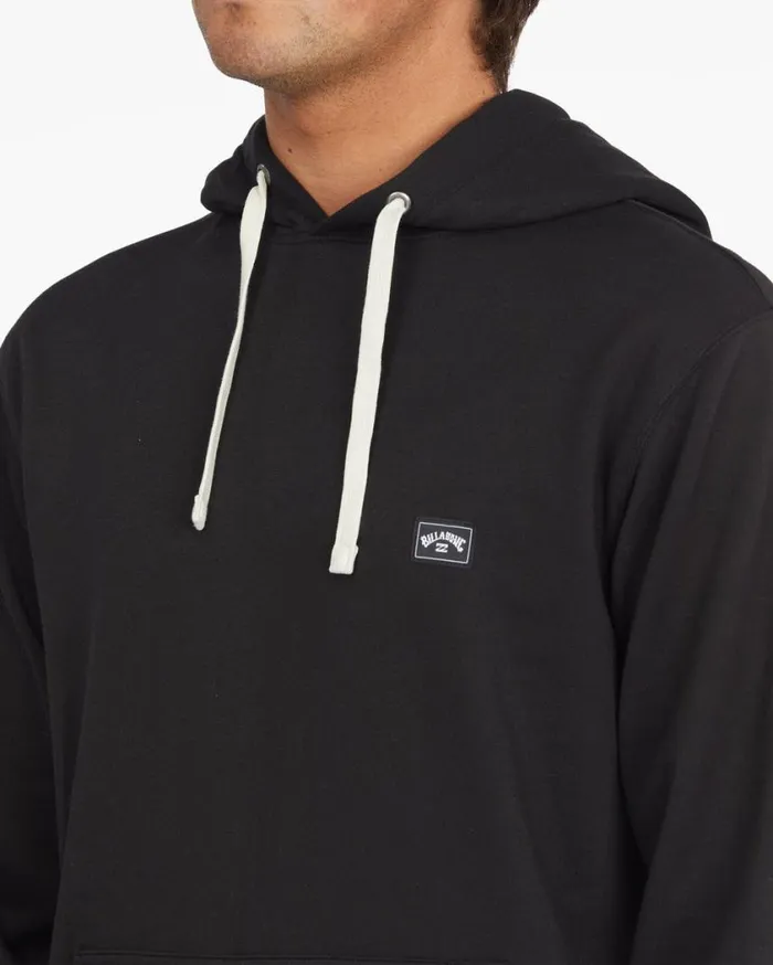 Billabong All Day Pullover Hoodie Blackblack Mens Hoodies and Fleece Billabong All Day Pullover Hoodie Blackblack Mens Hoodies and Fleece