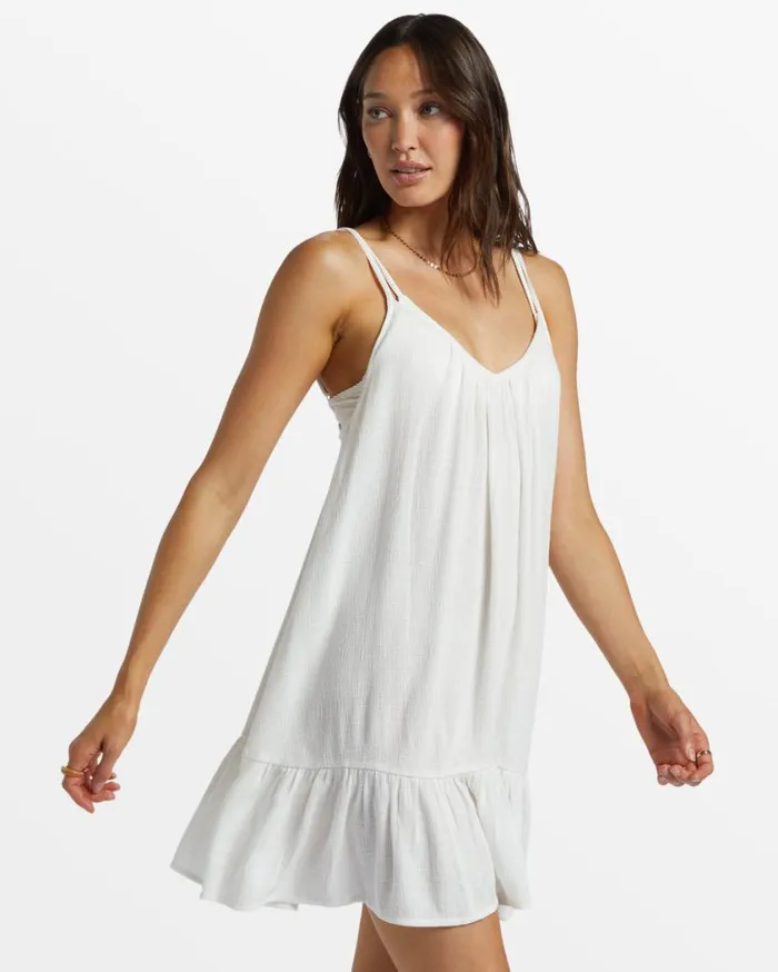 Billabong Beach Vibes Beach CoverUp Salt Crystal Womens Dresses Billabong Beach Vibes Beach CoverUp Salt Crystal Womens Dresses