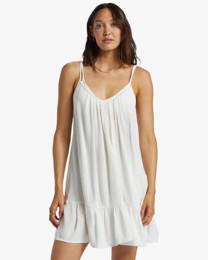 Billabong Beach Vibes Beach CoverUp Salt Crystal Womens Dresses Billabong Beach Vibes Beach CoverUp Salt Crystal Womens Dresses