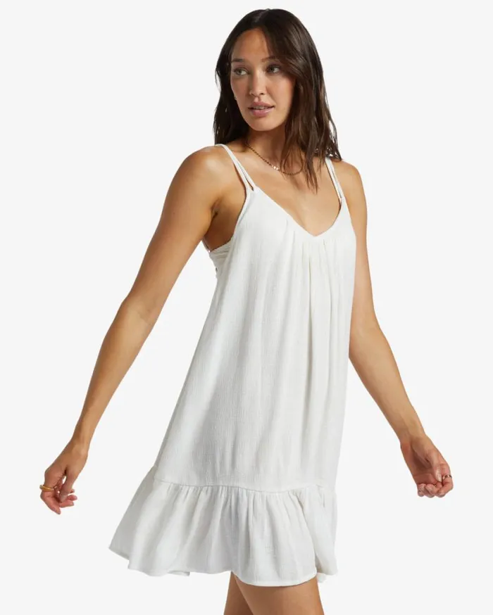 Billabong Beach Vibes Beach CoverUp Salt Crystal Womens Dresses Billabong Beach Vibes Beach CoverUp Salt Crystal Womens Dresses