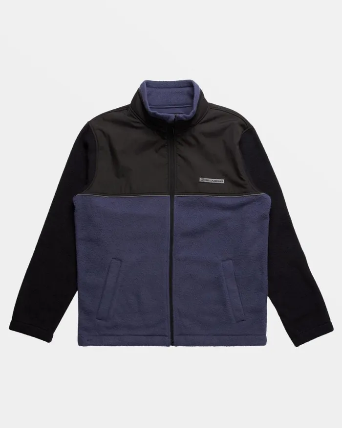 Billabong Boundary Spec 73 Polar Fleece Full Zip Pullover Black Mens Hoodies and Fleece Billabong Boundary Spec 73 Polar Fleece Full Zip Pullover Black Mens Hoodies and Fleece