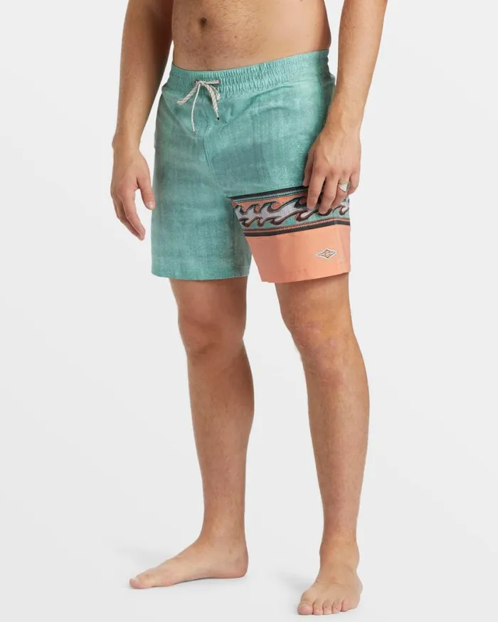 Billabong Burleigh Layback Boardshorts Dusty Teal Mens Layback Boardshorts Billabong Burleigh Layback Boardshorts Dusty Teal Mens Layback Boardshorts