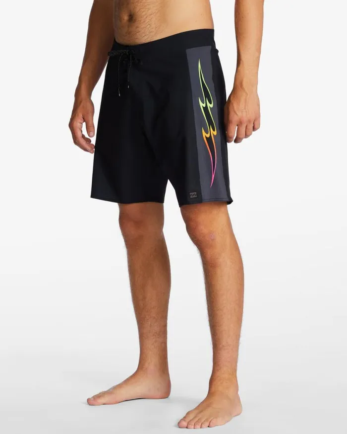 Billabong D Bah Airlite Performance 19034 Boardshorts Neon Mens Pro Boardshorts