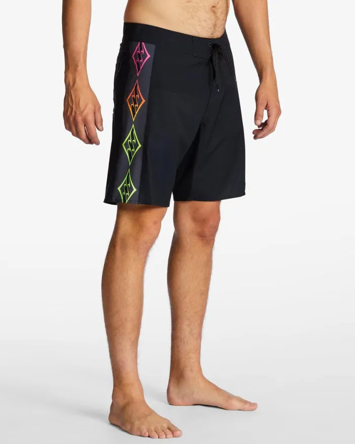 Billabong D Bah Airlite Performance 19034 Boardshorts Neon Mens Pro Boardshorts