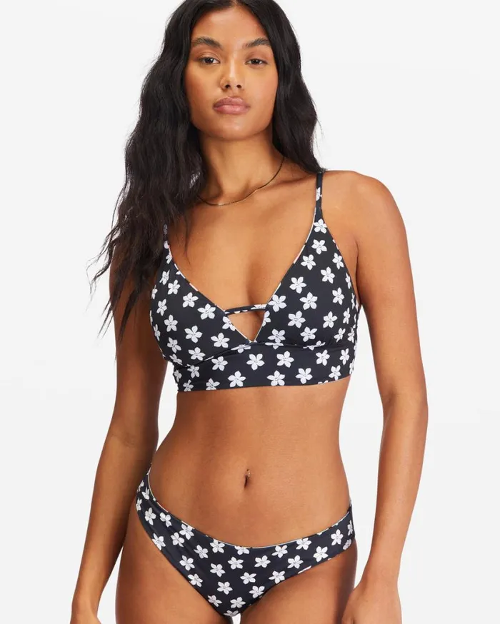 Billabong Feelin Tropical VNeck Cami Reversible Bikini Top Multi Womens Bikini Tops Billabong Feelin Tropical VNeck Cami Reversible Bikini Top Multi Womens Bikini Tops