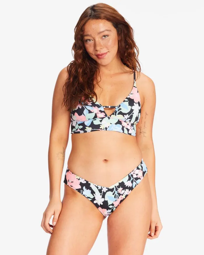 Billabong Feelin Tropical VNeck Cami Reversible Bikini Top Multi Womens Bikini Tops Billabong Feelin Tropical VNeck Cami Reversible Bikini Top Multi Womens Bikini Tops