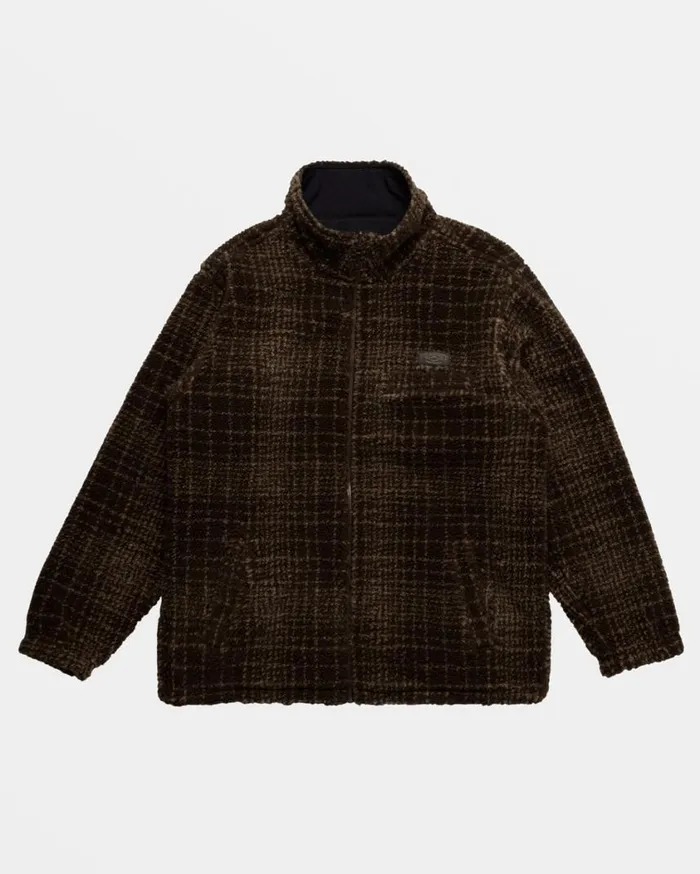 Billabong Gnaraloo Reversible Jacket Stealth Mens Hoodies and Fleece Billabong Gnaraloo Reversible Jacket Stealth Mens Hoodies and Fleece