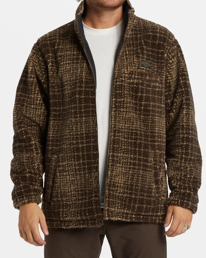 Billabong Gnaraloo Reversible Jacket Stealth Mens Hoodies and Fleece Billabong Gnaraloo Reversible Jacket Stealth Mens Hoodies and Fleece
