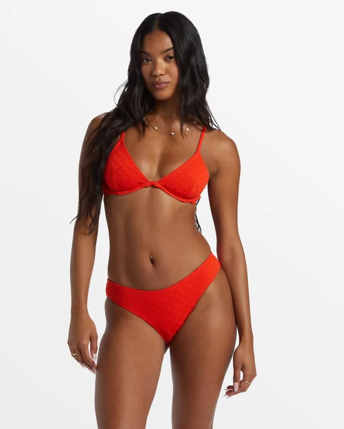 Billabong Good Vibes Bondi Moderate Bikini Bottoms Sunset Red Womens Bikinis Billabong Good Vibes Bondi Moderate Bikini Bottoms Sunset Red Womens Bikinis