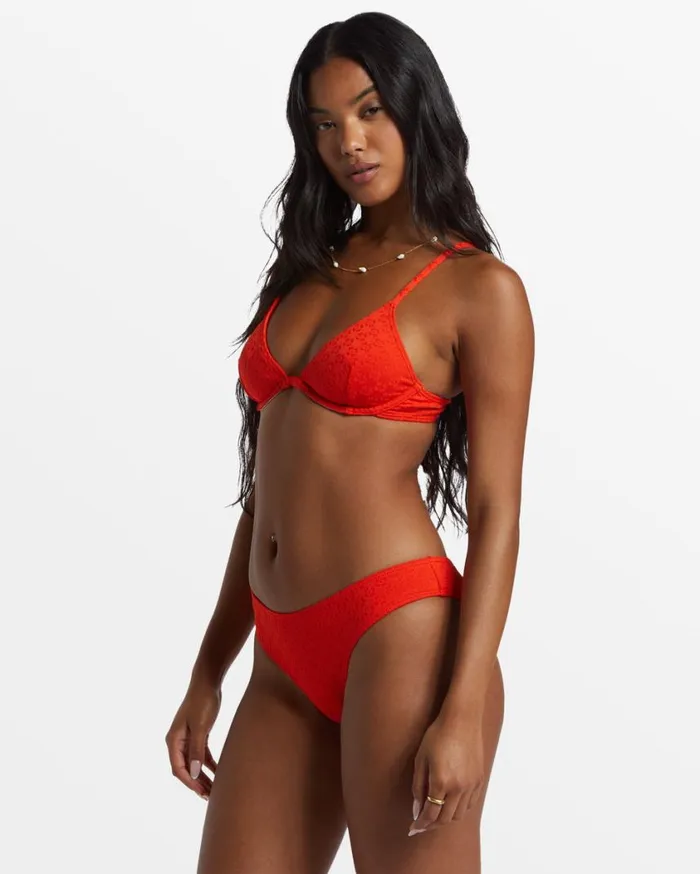 Billabong Good Vibes Bondi Moderate Bikini Bottoms Sunset Red Womens Bikinis Billabong Good Vibes Bondi Moderate Bikini Bottoms Sunset Red Womens Bikinis