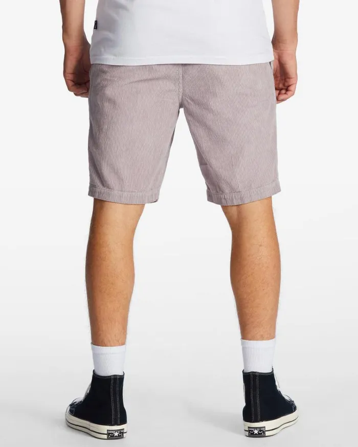 Billabong Larry Corduroy 20034 Shorts Grey Violet Mens Shorts Billabong Larry Corduroy 20034 Shorts Grey Violet Mens Shorts