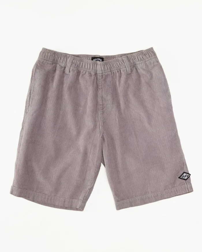 Billabong Larry Corduroy 20034 Shorts Grey Violet Mens Shorts Billabong Larry Corduroy 20034 Shorts Grey Violet Mens Shorts