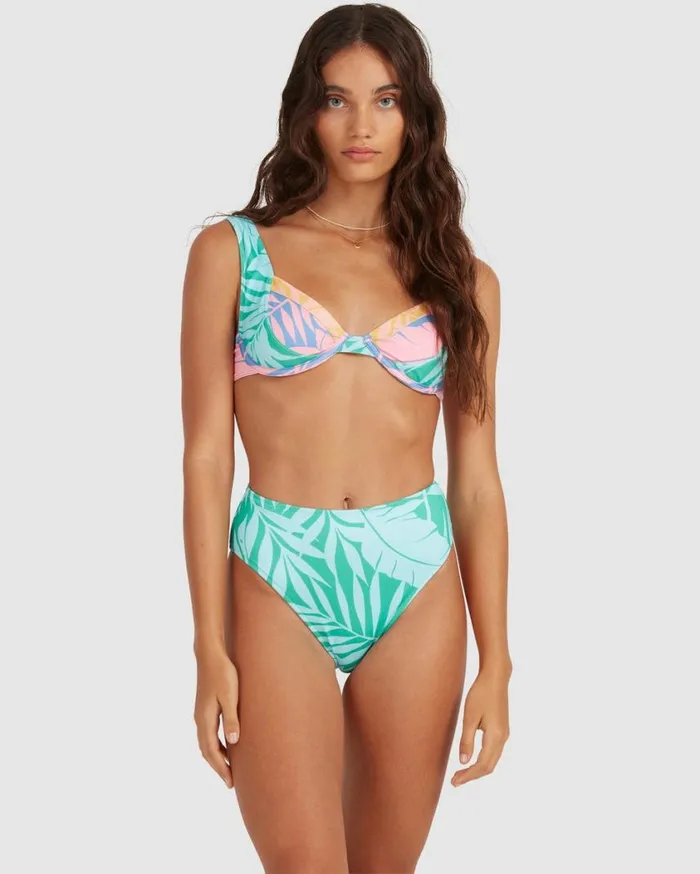 Billabong Mystic Beach Chloe Bra Bikini Top Multi Womens Bikinis Billabong Mystic Beach Chloe Bra Bikini Top Multi Womens Bikinis