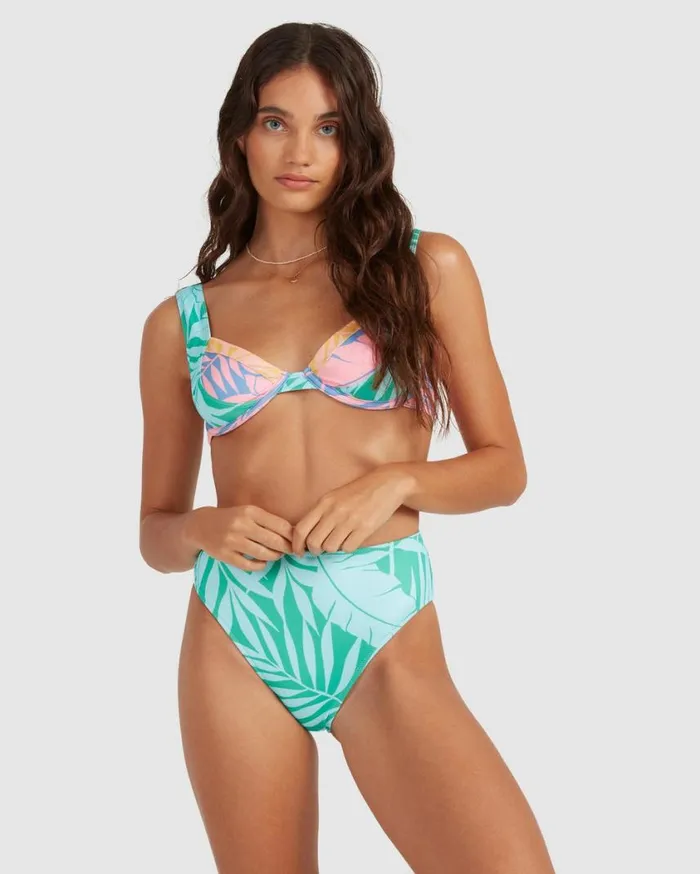 Billabong Mystic Beach Chloe Bra Bikini Top Multi Womens Bikinis Billabong Mystic Beach Chloe Bra Bikini Top Multi Womens Bikinis