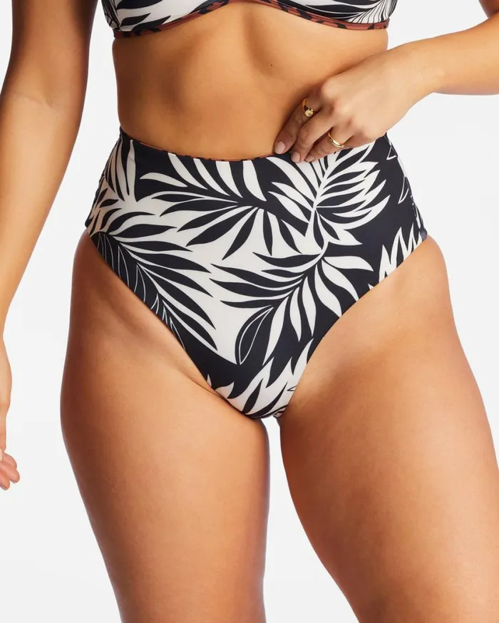 Billabong Spotted In Paradise Hi Retro Reversible High Leg Bikini Bottoms Multi Womens Bikini Bottoms Billabong Spotted In Paradise Hi Retro Reversible High Leg Bikini Bottoms Multi Womens Bikini Bottoms