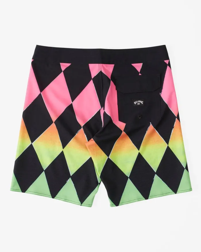 Billabong Sundays Airlite Performance 19034 Boardshorts Neon Mens Pro Boardshorts