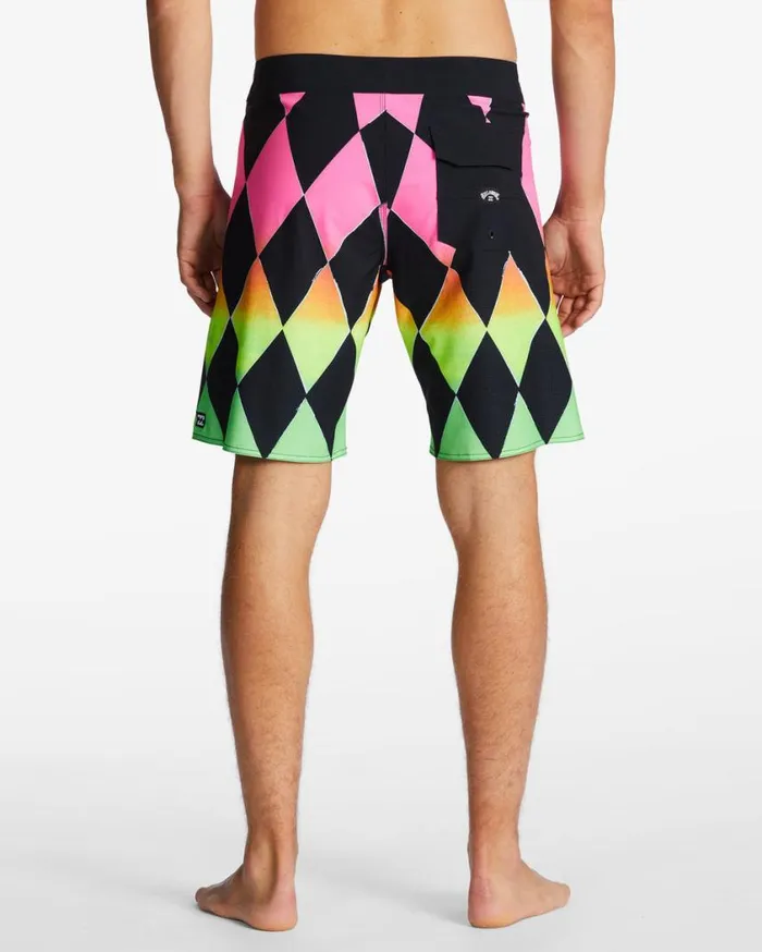 Billabong Sundays Airlite Performance 19034 Boardshorts Neon Mens Pro Boardshorts