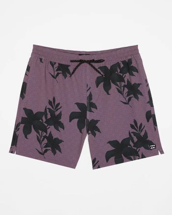 Billabong Sundays Layback 17034 Elastic Waist Shorts Purple Haze Mens Short Length 16034 8211 175034 Billabong Sundays Layback 17034 Elastic Waist Shorts Purple Haze Mens Short Length 16034 8211 175034