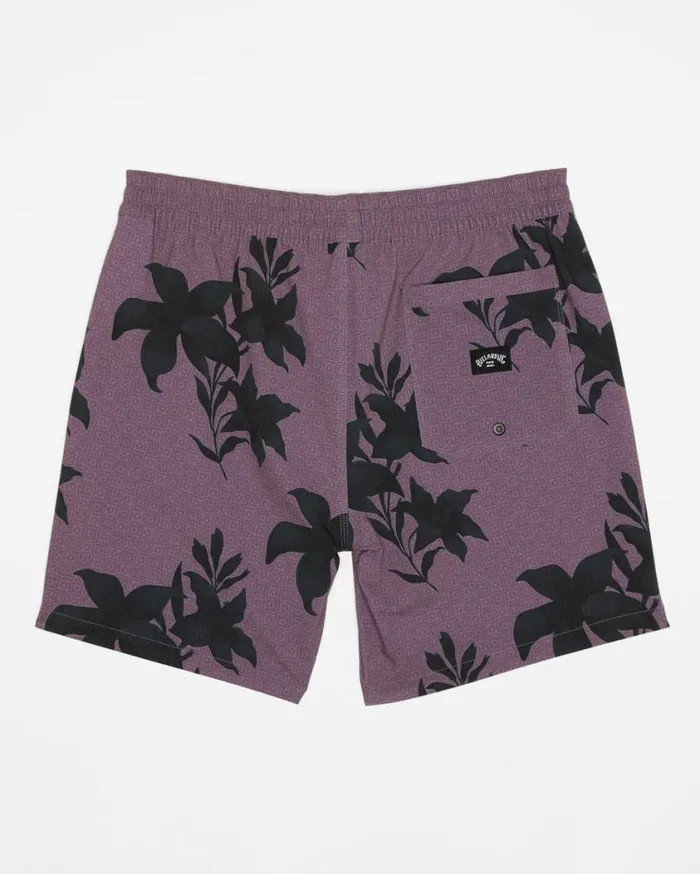 Billabong Sundays Layback 17034 Elastic Waist Shorts Purple Haze Mens Short Length 16034 8211 175034 Billabong Sundays Layback 17034 Elastic Waist Shorts Purple Haze Mens Short Length 16034 8211 175034