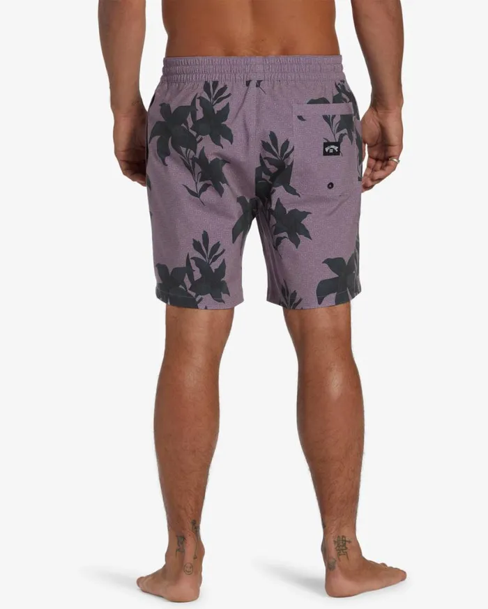 Billabong Sundays Layback 17034 Elastic Waist Shorts Purple Haze Mens Short Length 16034 8211 175034 Billabong Sundays Layback 17034 Elastic Waist Shorts Purple Haze Mens Short Length 16034 8211 175034