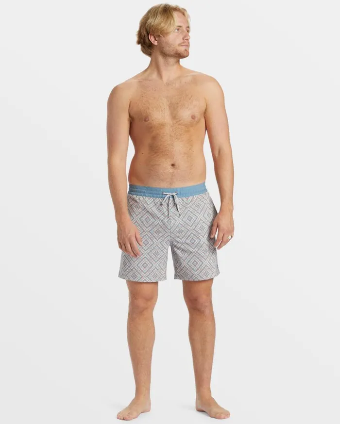 Billabong Sundays Layback 17034 Swim Trunks Fog Mens Layback Boardshorts Billabong Sundays Layback 17034 Swim Trunks Fog Mens Layback Boardshorts