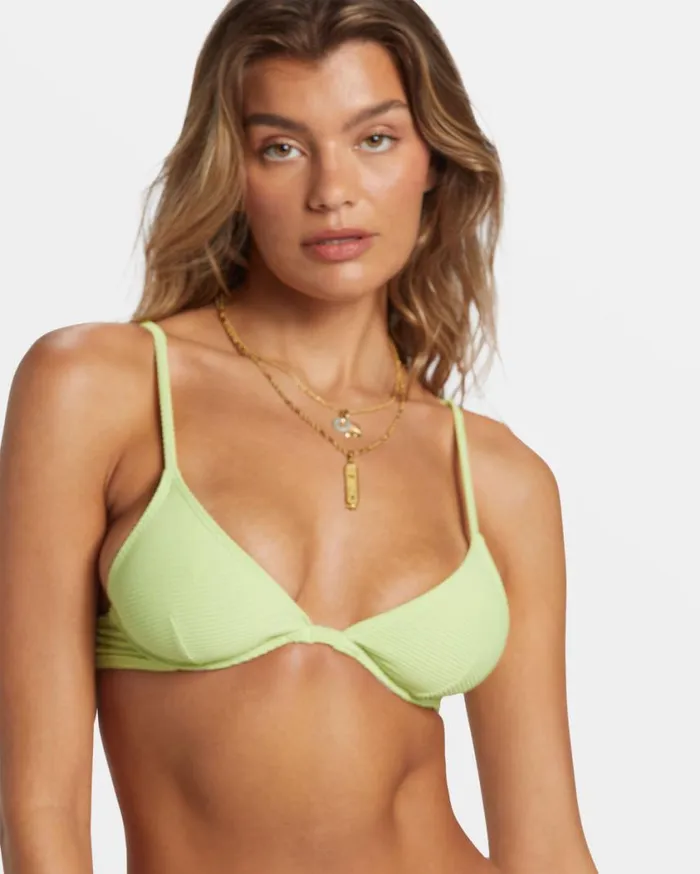 Billabong Tanlines Reese Underwire Bikini Top Lime Zest Womens Bikini Tops Billabong Tanlines Reese Underwire Bikini Top Lime Zest Womens Bikini Tops