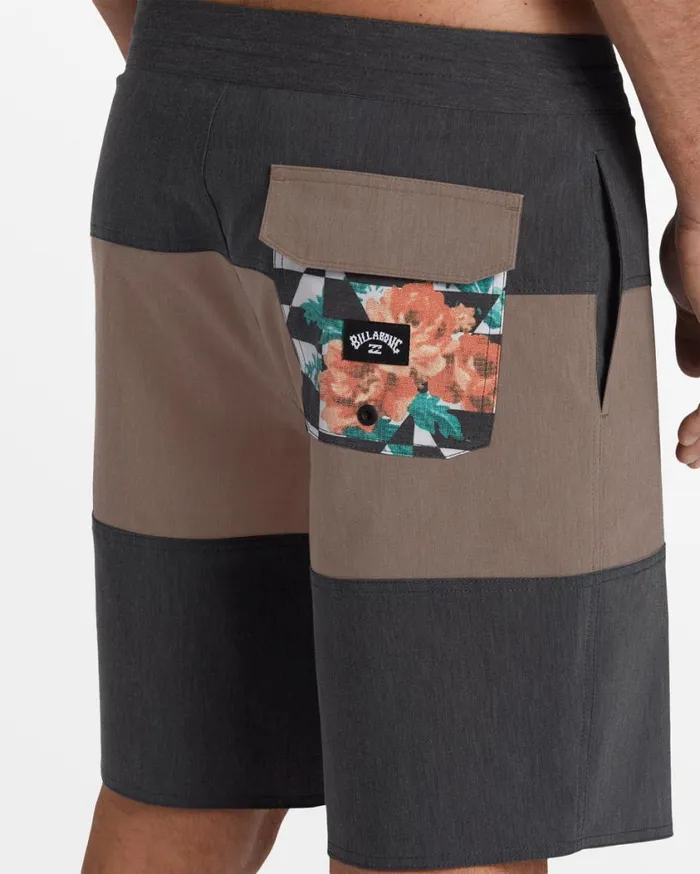 Billabong Tribong Lo Tide 19034 Boardshorts Dark Brown Mens Lo Tide Boardshorts Billabong Tribong Lo Tide 19034 Boardshorts Dark Brown Mens Lo Tide Boardshorts