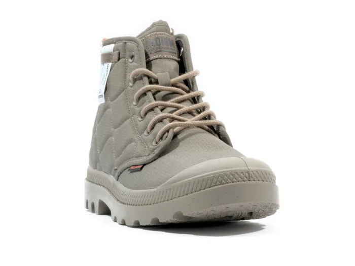 Boots Men PALLADIUM PAMPA REQUILTED Military Olive Boots Men PALLADIUM PAMPA REQUILTED Military Olive