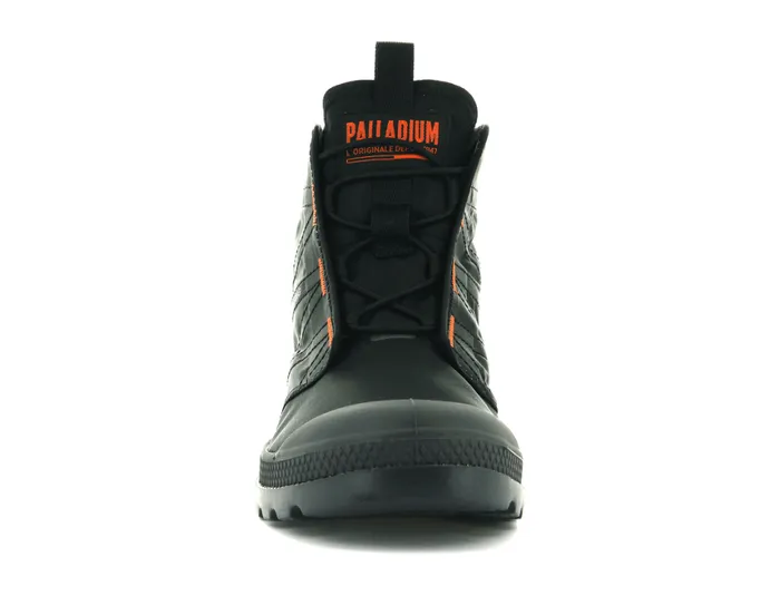 Boots Men PALLADIUM PAMPA TRAVEL LITE Blackblack Boots Men PALLADIUM PAMPA TRAVEL LITE Blackblack