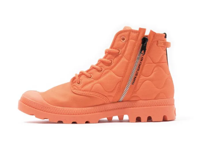 Boots Women PALLADIUM PAMPA REQUILTED Firecraker Boots Women PALLADIUM PAMPA REQUILTED Firecraker