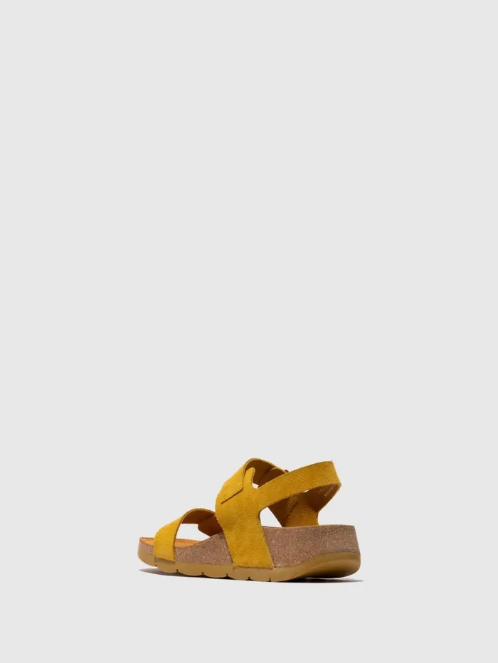 Buckle Sandals CEKE722FLY YELLOW Women Fly London Sandals
