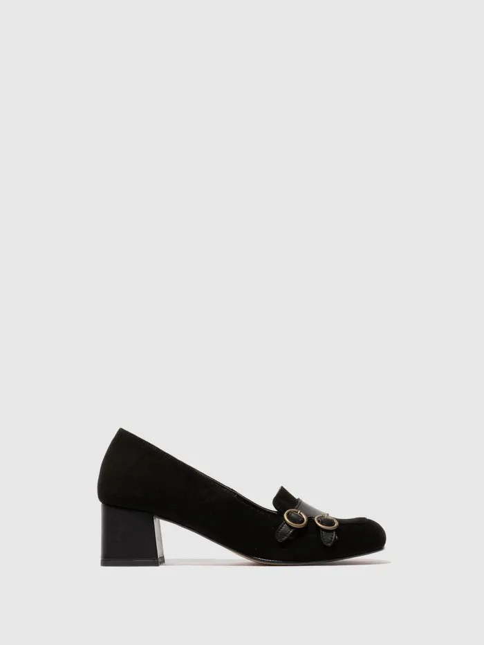 Buckle Shoes SAWI169FLY BLACK Women Fly London Shoes