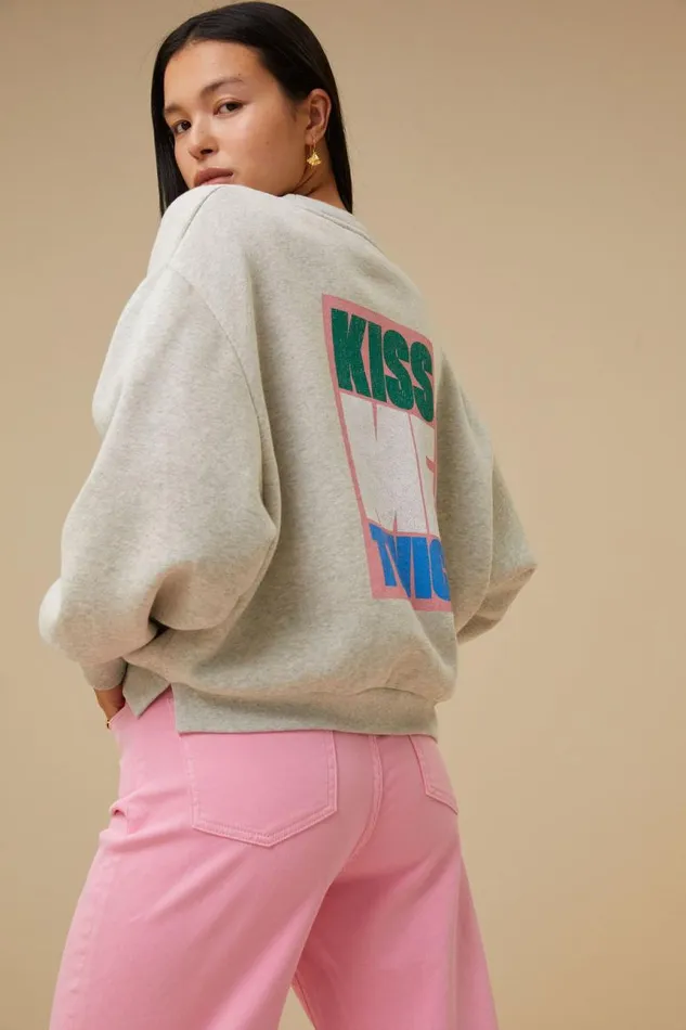 ByBar Broeken Vrouwelijk Femme Organic Twill Pant Bubblegum ByBar Broeken Vrouwelijk Femme Organic Twill Pant Bubblegum
