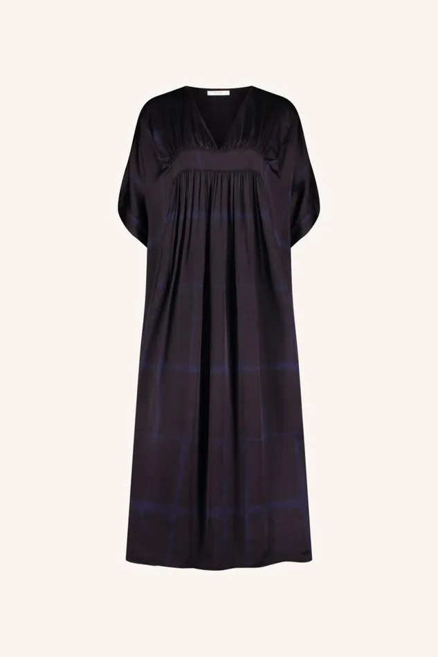 ByBar Jurken Vrouwelijk Kaftan Square Dress Square Print ByBar Jurken Vrouwelijk Kaftan Square Dress Square Print