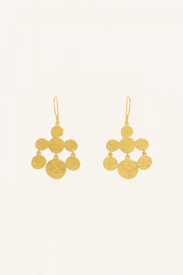 ByBar Sieraden Vrouwelijk Pd Mikki Earring Gold ByBar Sieraden Vrouwelijk Pd Mikki Earring Gold