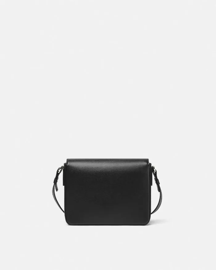 Cargo Messenger Bag Blacksilver Men Versace Crossbody and Messengers