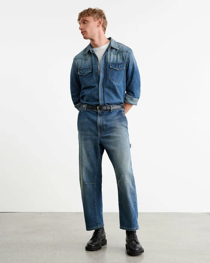 CARPENTER JEAN Classic Wash Men Nili Lotan Denim