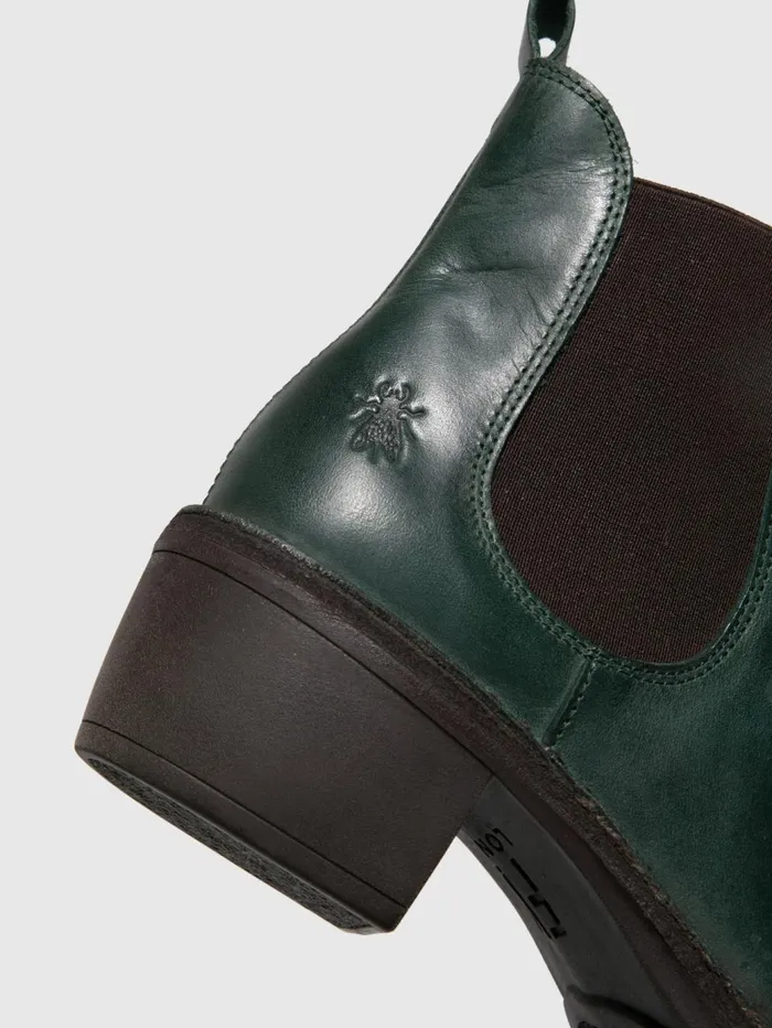 Chelsea Ankle Boots MEME030FLY RUG PETROL Women Fly London Ankle Boots