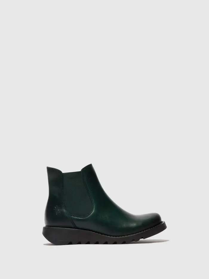 Chelsea Ankle Boots SALV PETROL PETROL ELASTIC Women Fly London Ankle Boots