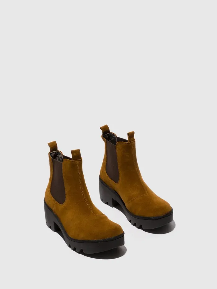 Chelsea Ankle Boots TRIG514FLY TOBACCO Women Fly London Ankle Boots