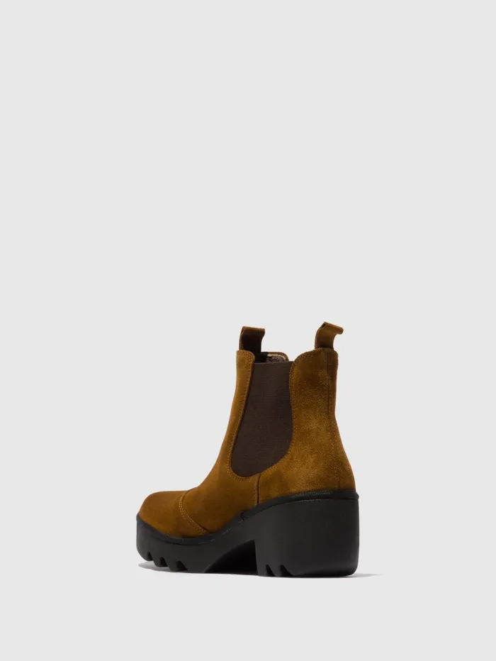Chelsea Ankle Boots TRIG514FLY TOBACCO Women Fly London Ankle Boots
