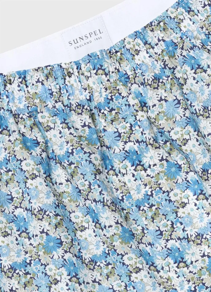 Classic Boxer Shorts In Liberty Fabric Libby Floral Men SUNSPEL Boxer Shorts