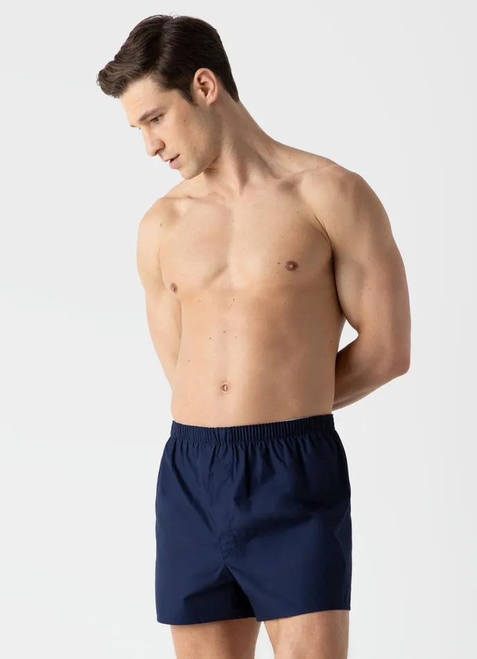 Classic Boxer Shorts Navy Men SUNSPEL Boxer Shorts