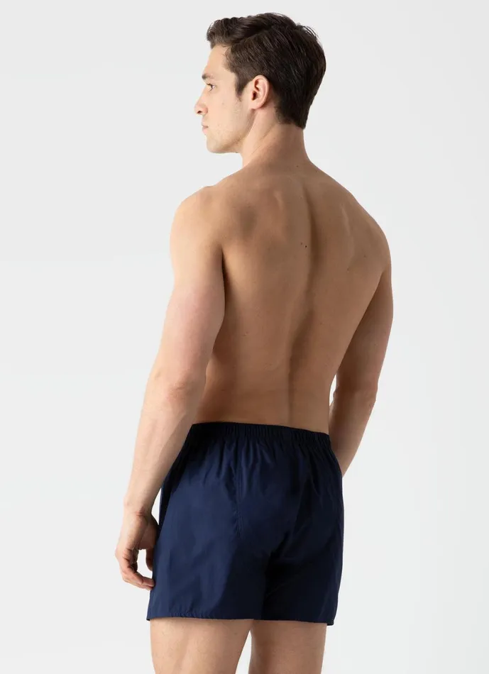 Classic Boxer Shorts Navy Men SUNSPEL Boxer Shorts
